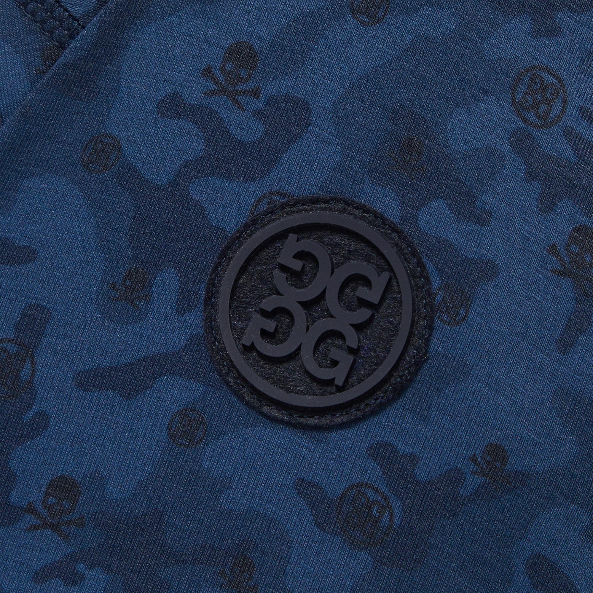 G/FORE Icon Camo Luxe Mens Golf Mid Layer Twilight
